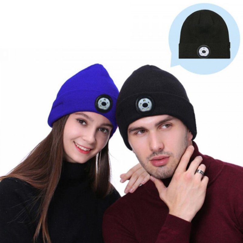 Bonnet d’hiver 3 en 1 - smarthood (avec musique Bluetooth intégré)