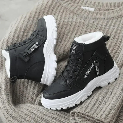FROST | Bottes d'hiver blanches avec doublure en fourrure – Au chaud toute la journée