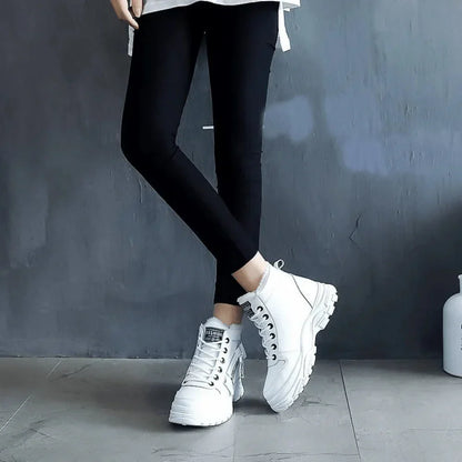 FROST | Bottes d'hiver blanches avec doublure en fourrure – Au chaud toute la journée