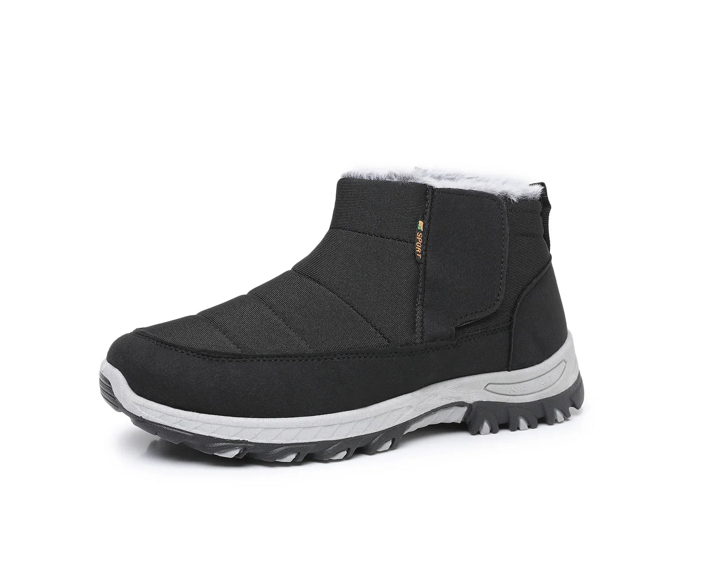DEPOLD - Bottes de neige unisexes automne/hiver doublées thermiquement