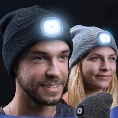 Bonnet d’hiver 3 en 1 - smarthood (avec musique Bluetooth intégré)