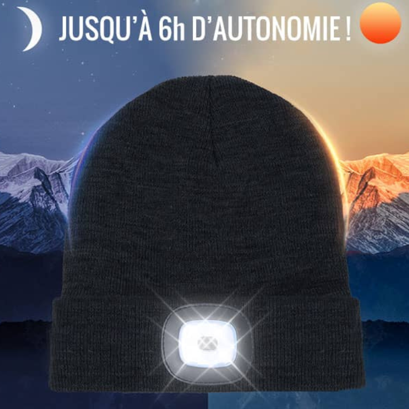 Bonnet d’hiver 3 en 1 - smarthood (avec musique Bluetooth intégré)