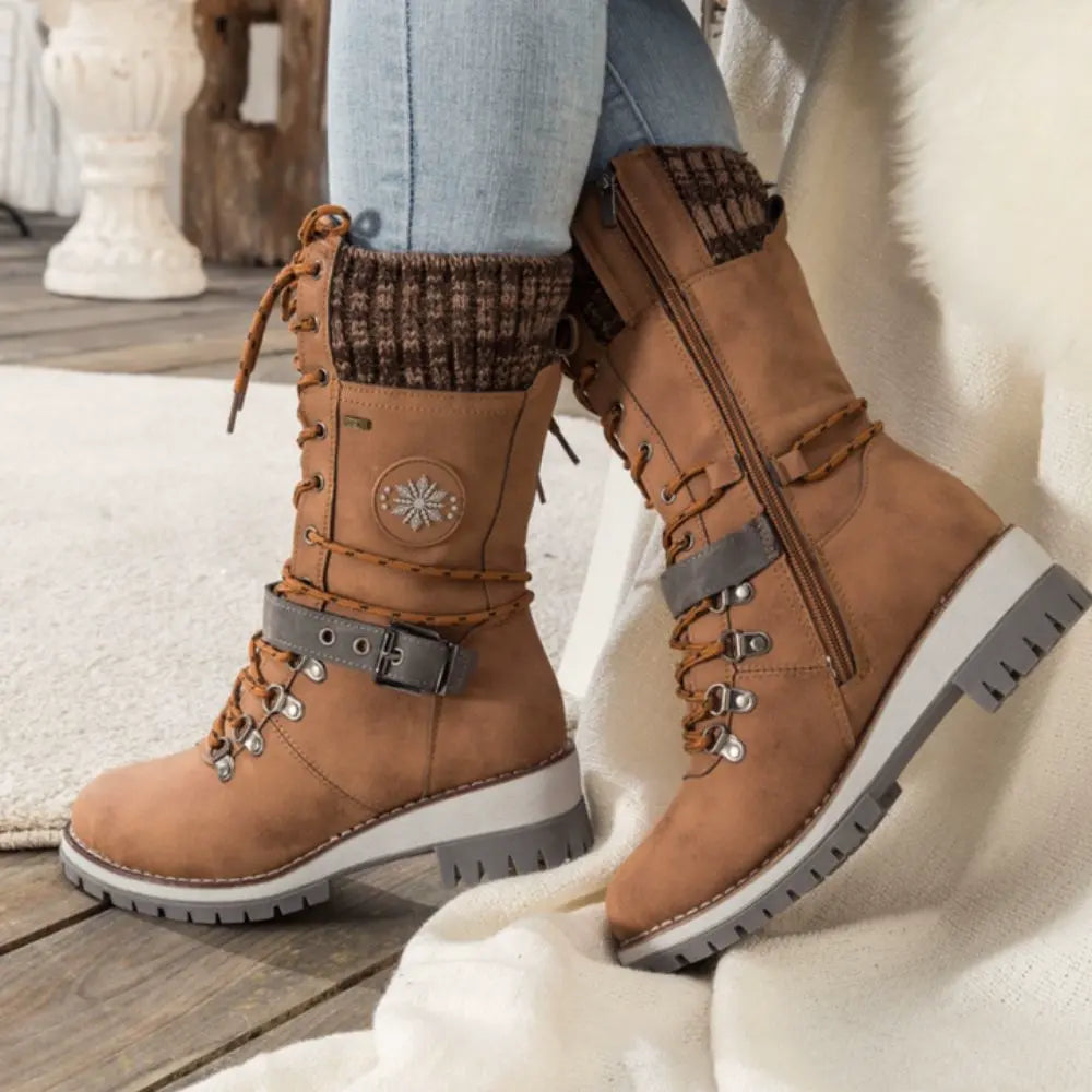 ThermoWalk | Bottes d'hiver orthopédiques pour femmes - (Jusqu'à -40 °C)