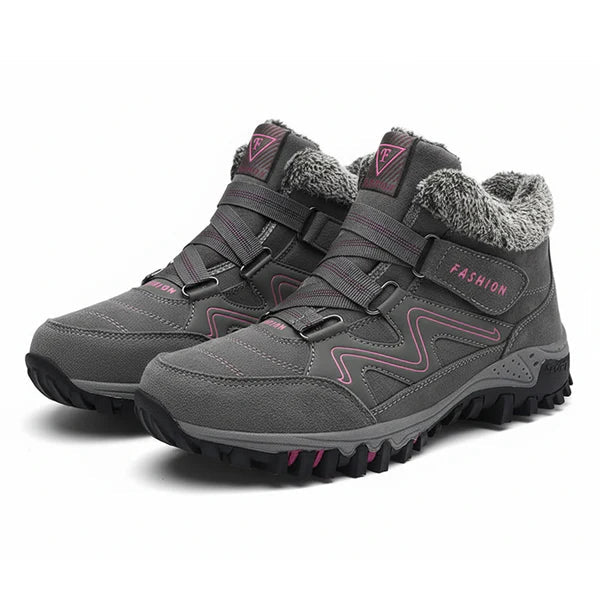 Redarck - Bottes orthopédiques pour femmes à haute adhérence (Jusqu'à -40 °C)
