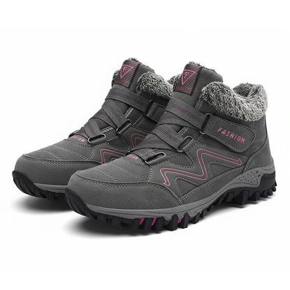 Redarck - Bottes orthopédiques pour femmes à haute adhérence (Jusqu'à -40 °C)