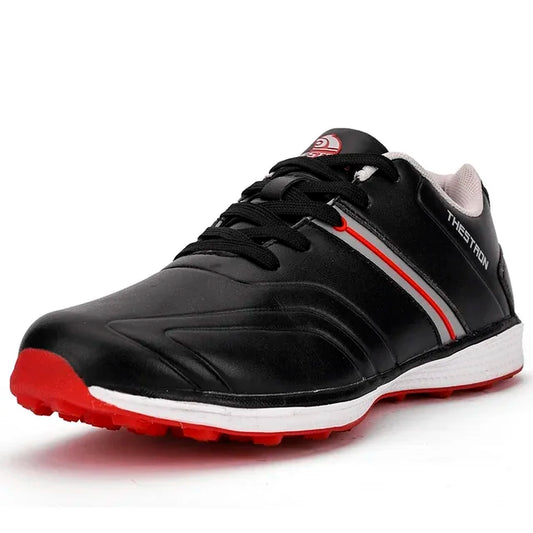 Jairus -  Chaussures de golf imperméables pour hommes avec semelle antidérapante
