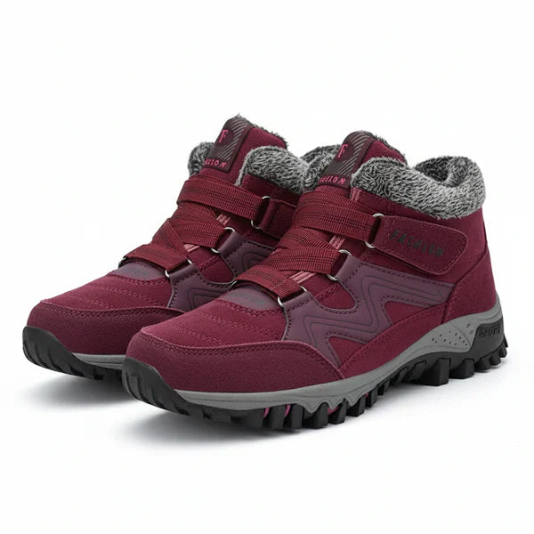 Redarck - Bottes orthopédiques pour femmes à haute adhérence (Jusqu'à -40 °C)