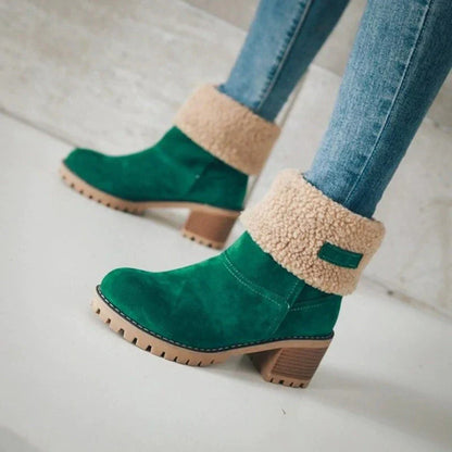 Midlotte – Bottes Mi-Hautes Décontractées Hiver