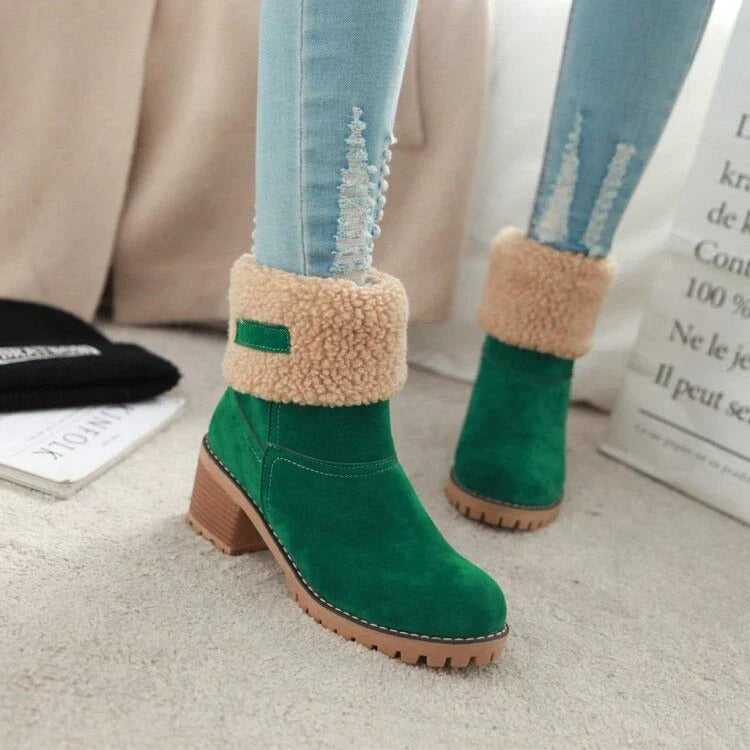 Midlotte – Bottes Mi-Hautes Décontractées Hiver