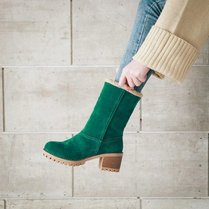 Midlotte – Bottes Mi-Hautes Décontractées Hiver