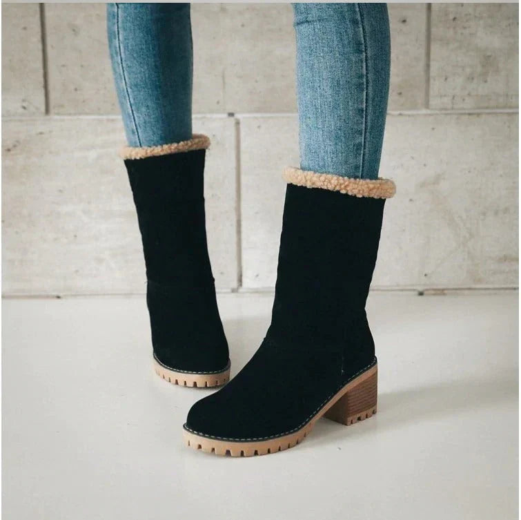 Midlotte – Bottes Mi-Hautes Décontractées Hiver
