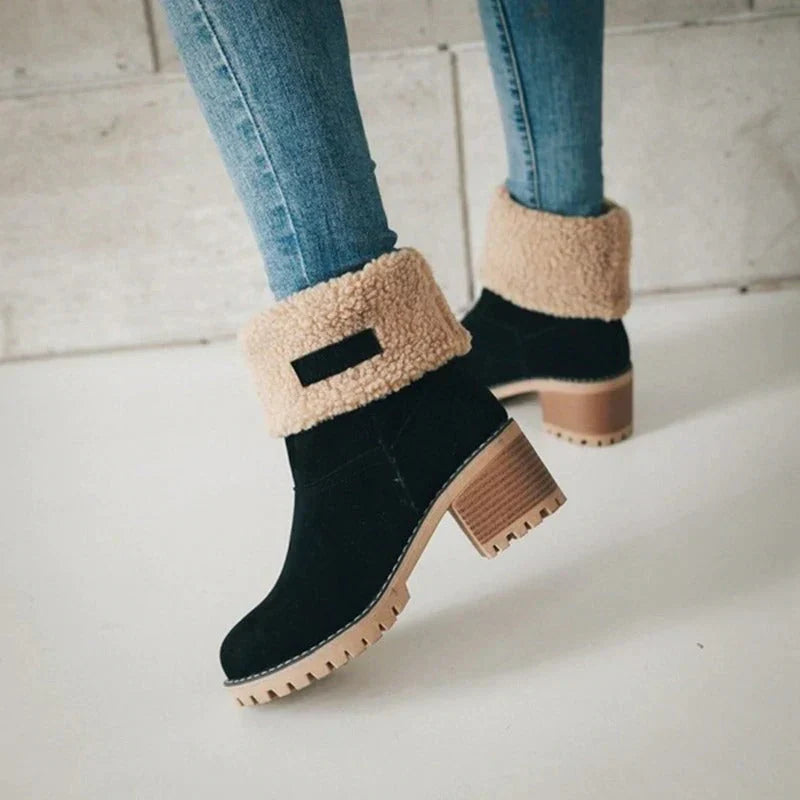 Midlotte – Bottes Mi-Hautes Décontractées Hiver